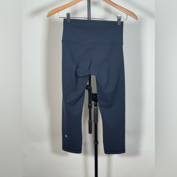 NWOT Lululemon Wunder Train High-Rise Crop 21" True Navy - Picture 5 of 5